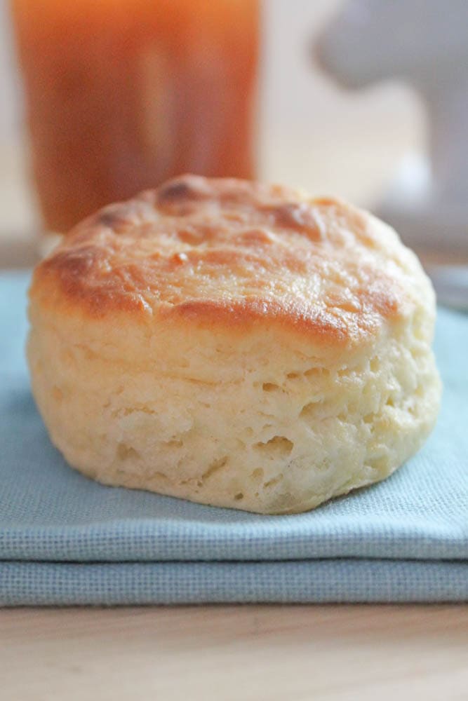 Step by step directions for making fool-proof light, flaky, buttery buttermilk biscuits from scratch. No baking mixes or canned biscuits required.