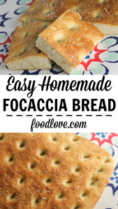 Soft and fluffy focaccia bread with rosemary and sea salt. It's so easy - perfect for a novice baker.