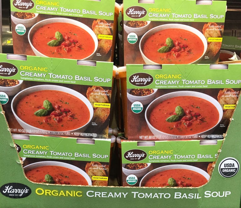 Tomato Basil Soup With Orzo