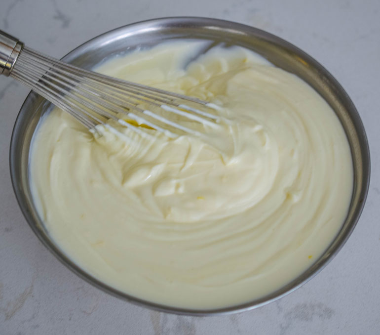Greek Yogurt Lemon Pudding
