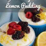 Greek Yogurt Lemon Pudding Pinterest