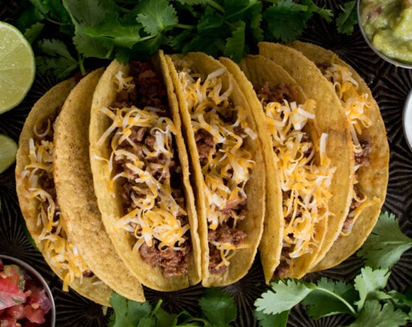 Ground Beef Tacos from Scratch