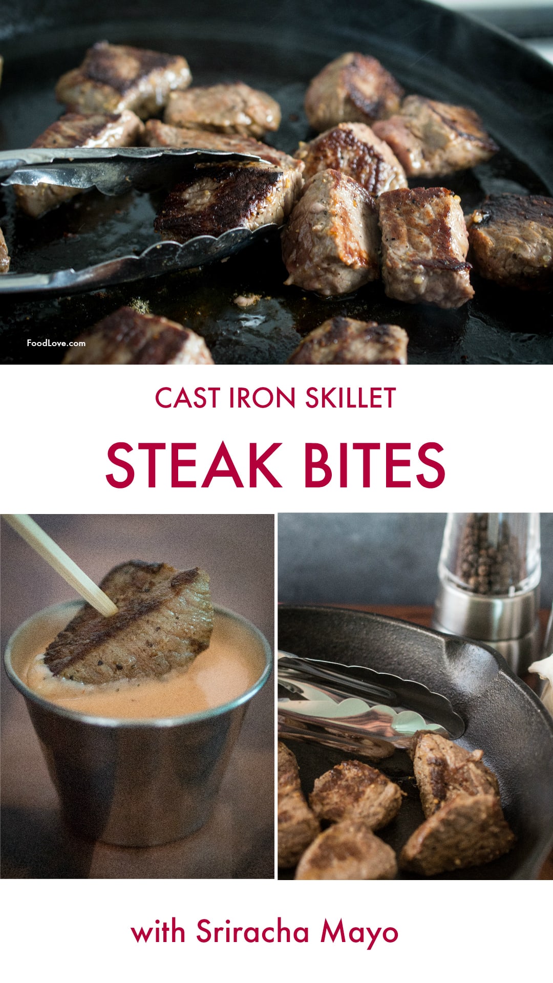 Steak Bites Pinterest