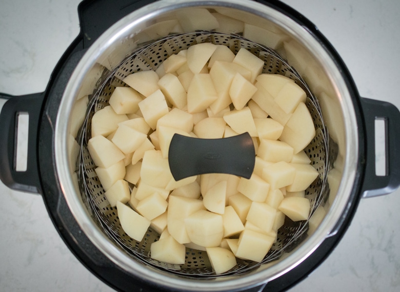 Instant Pot crispy potatoes 