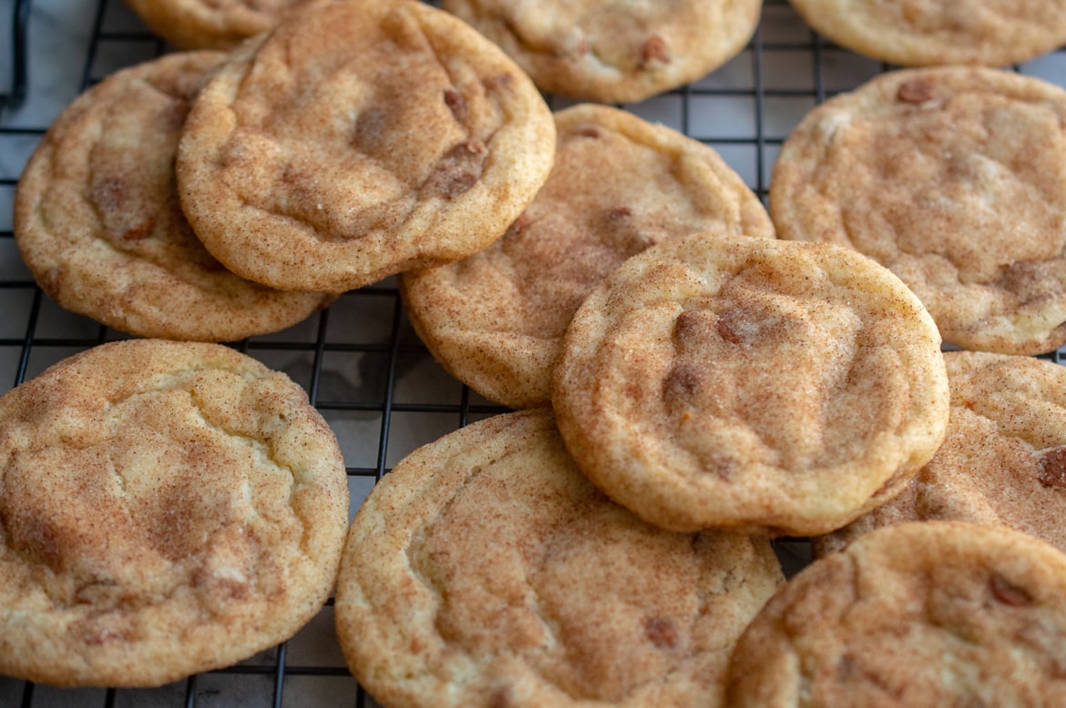 cinnamon chip snickerdoodles