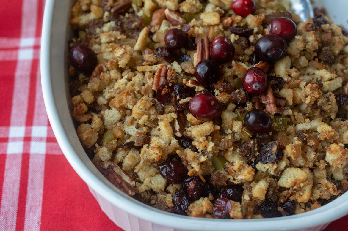 Cranberry Sausage Stuffing