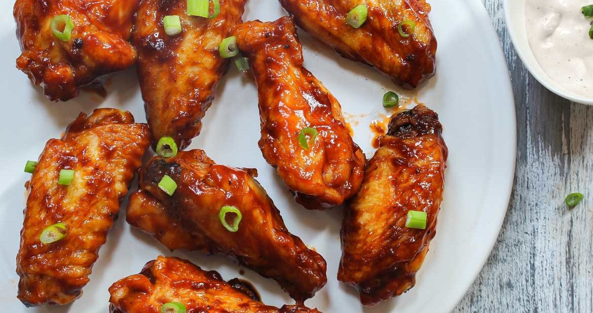 Baked Honey Barbecue Wings
