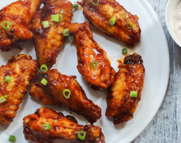 Baked Honey Barbecue Wings