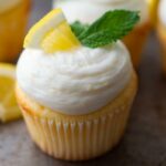 Fresh Lemon Cupcakes with Lemon Cream Cheese Frosting