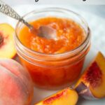 Low Sugar Peach Jam Pinterest 2