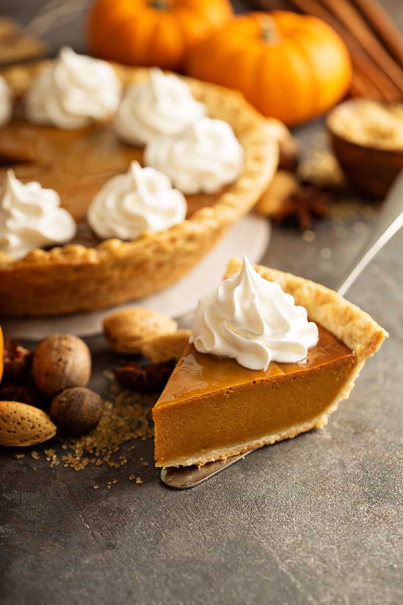 pie with Whipped Cream 