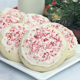 Candy Cane Amish Sugar Cookies