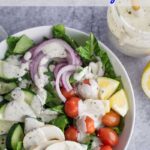 Creamy Pesto Salad Dressing Pinterest 3