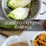 pinterest button for how to freeze cabbage