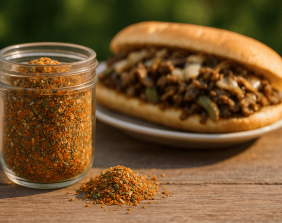 Philly cheesesteak seasoning recipe featured 2990